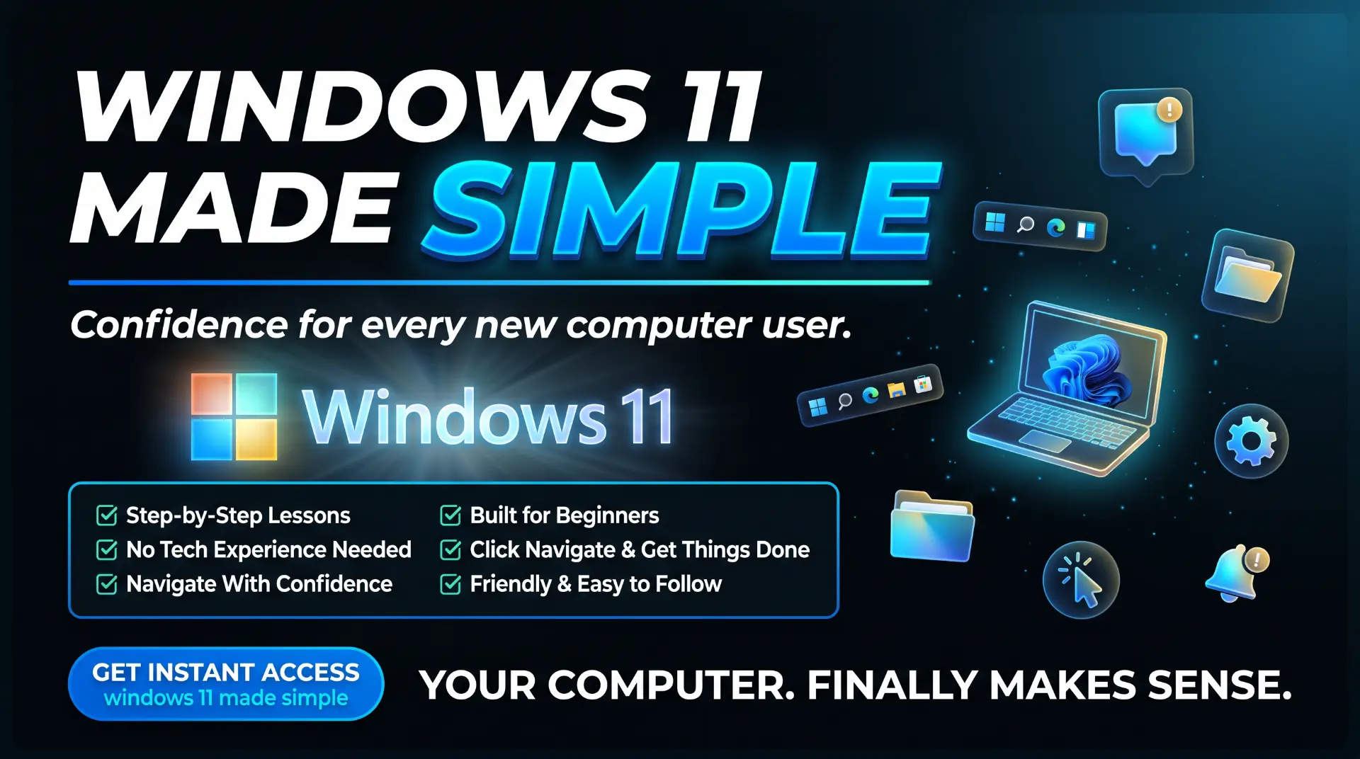 Windows 11 Made Simple course guide